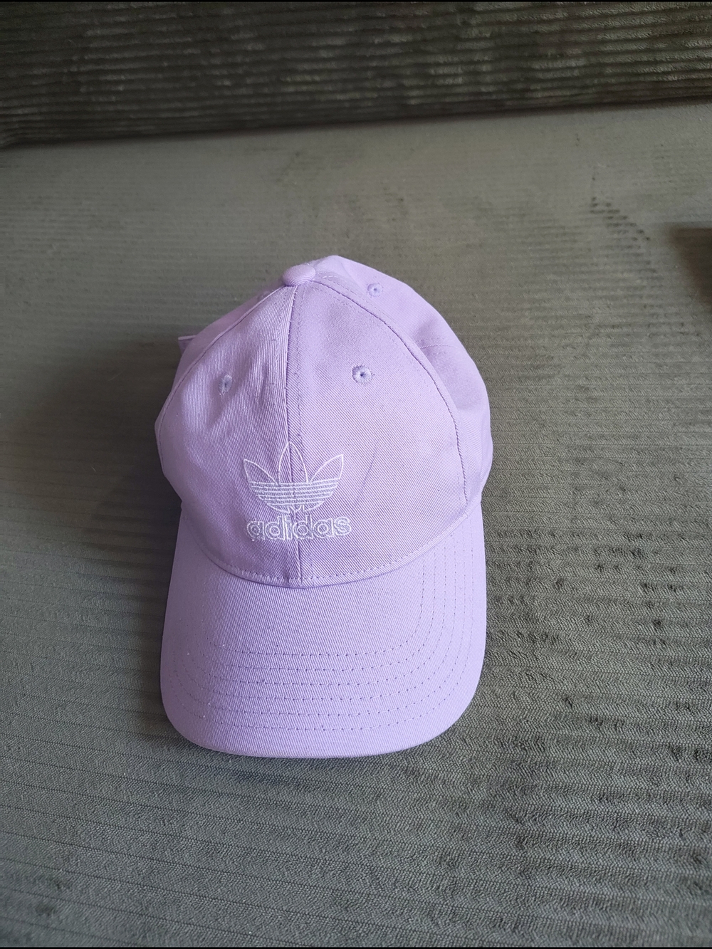 adidas Originals Pastel Lavender Trefoil Baseball Cap